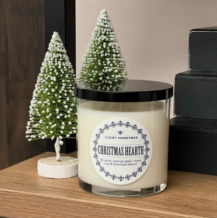 Christmas Hearth Candle