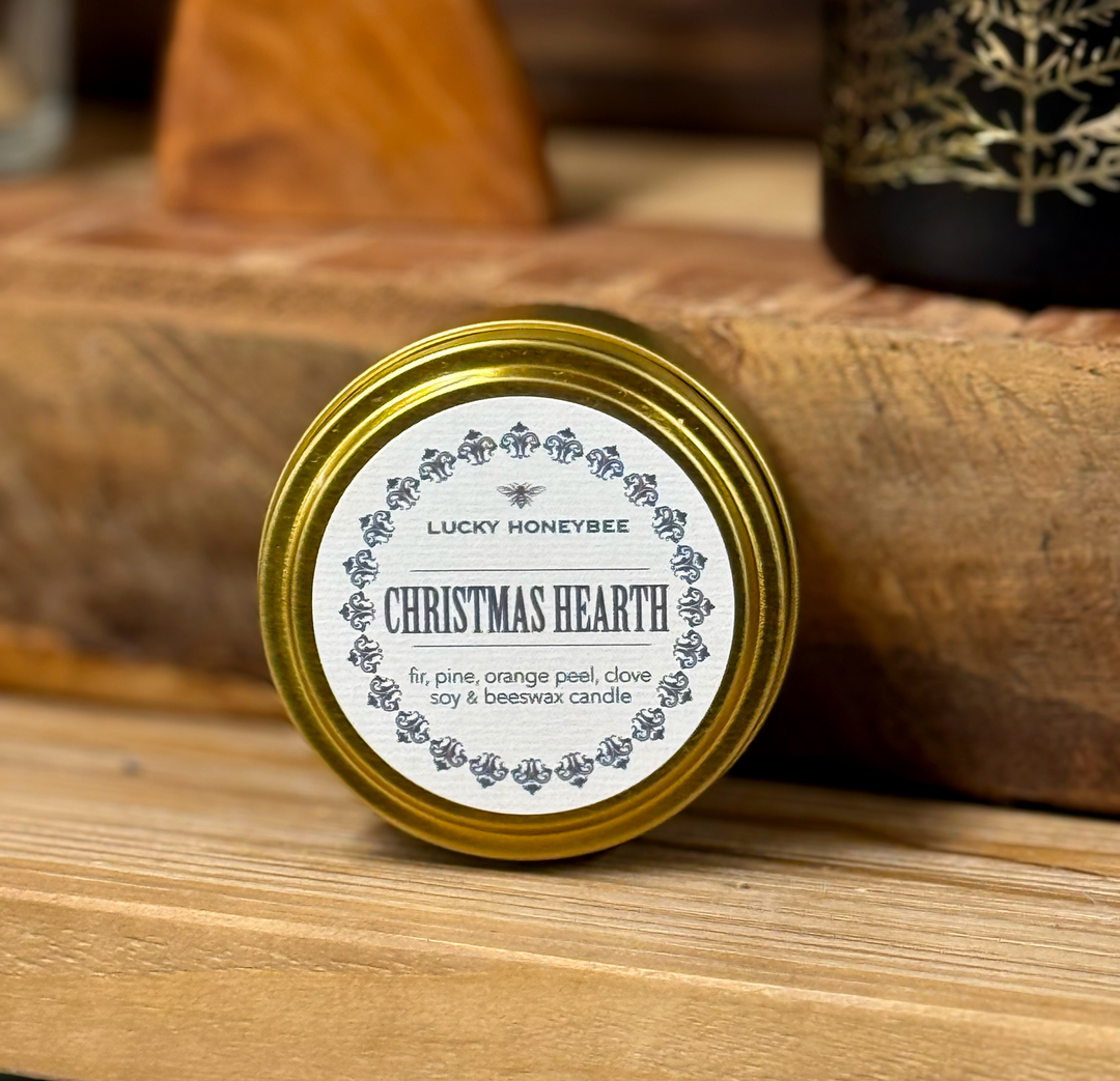 Christmas Hearth Candle