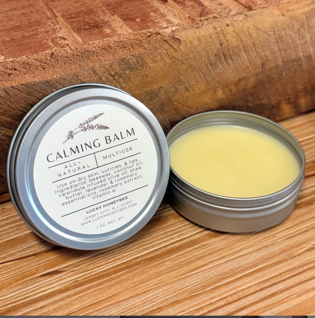 Calming Balm – Lucky Honeybee Calming Balm – Lucky Honeybee