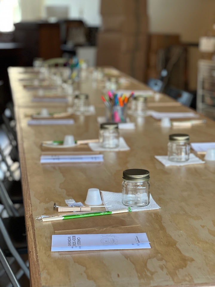 diy candle lucky honeybee 